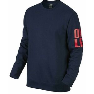 Oakley Men's Crew Me Fleece Sweatshirt - Peacoat